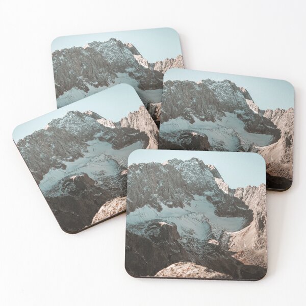 Item preview, Snowy Zugspitze Mountain, Bavarian Alps Germany  designed and sold by BackpackTravel.