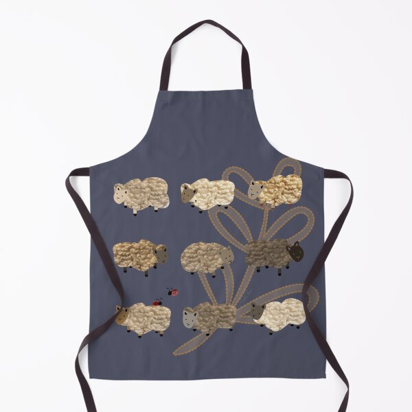 Item preview, Cute rustic sheep for eco friendly sustainable farming friends. Caroline Laursen original designed and sold by Caroline Laursen.