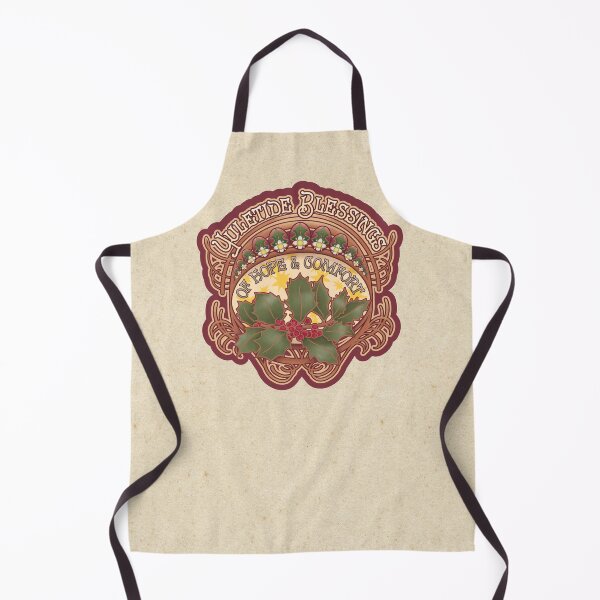 Item preview, Yuletide Blessings of Hope and Comfort, Vintage Inspired, Art Nouveau designed and sold by aZillionLines.