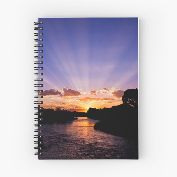 Item preview, BEAUTIFUL SUNSET OVER THE RIVER designed and sold by MJ96-PRO.
