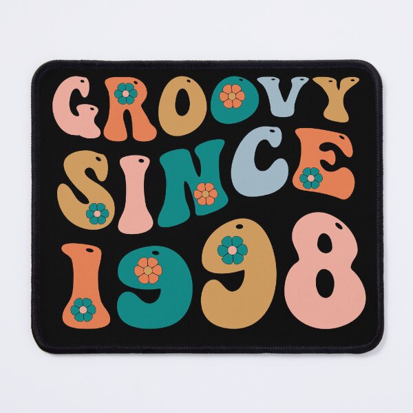 Item preview, Groovy Since 1998 | 24th Birthday | Retro Groovy Birthday designed and sold by AMINE  ★★★★★.