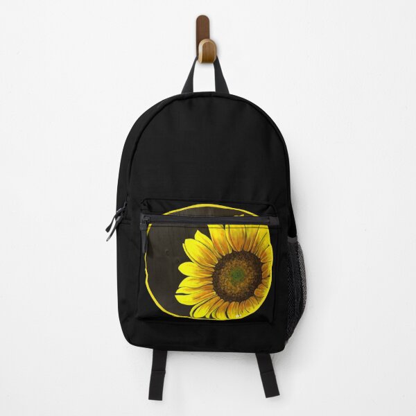 Item preview, Yellow Sunflower Painted Circle designed and sold by for-dreams-sake.