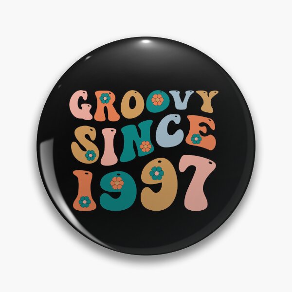 Item preview, Groovy Since 1997 | 25th Birthday | Retro Groovy Birthday designed and sold by AMINE  ★★★★★.