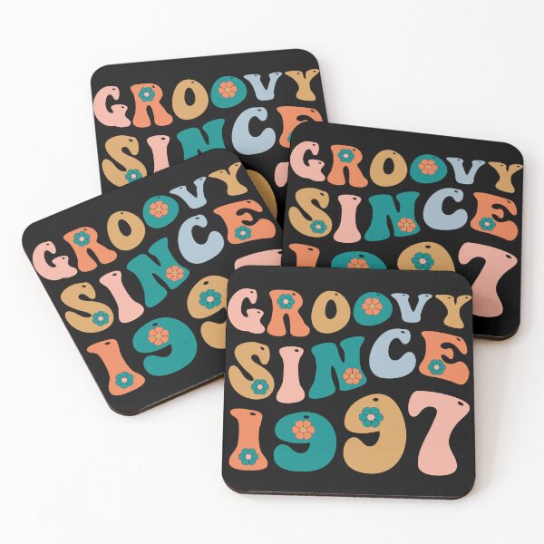 Item preview, Groovy Since 1997 | 25th Birthday | Retro Groovy Birthday designed and sold by AMINE  ★★★★★.