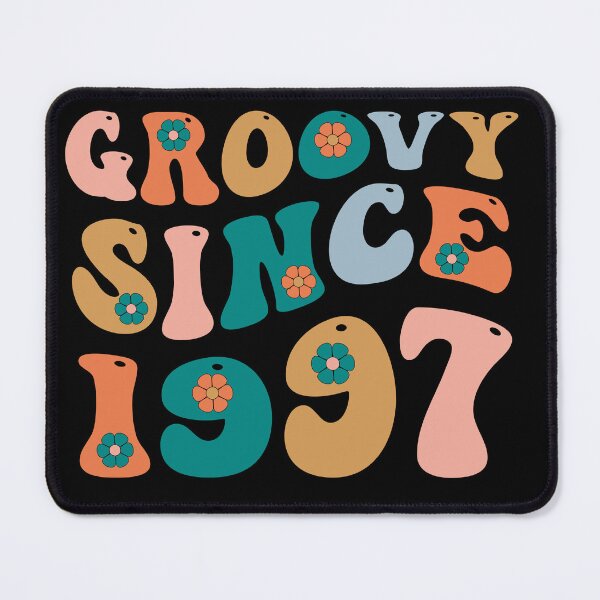 Item preview, Groovy Since 1997 | 25th Birthday | Retro Groovy Birthday designed and sold by AMINE ★★★★★.