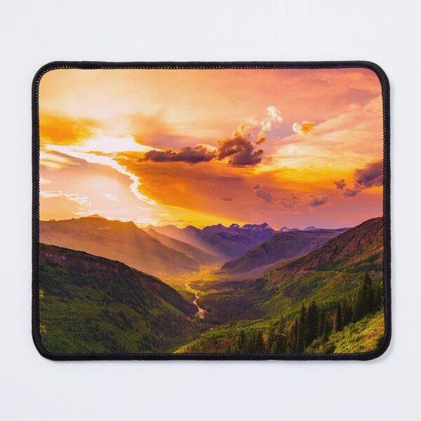 Item preview, BEAUTIFUL SUNSET AT THE MOUNTAINS designed and sold by MJ96-PRO.