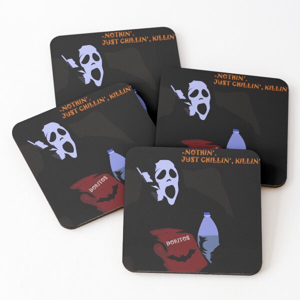 Item preview, NOTHIN JUST CHILLIN, KILLIN - Ghostface designed and sold by dennaibz.