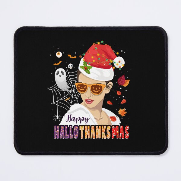 Item preview, Happy Hallowthanksmas Halloween Christmas Messy Bun designed and sold by ElzaMathurinppi.