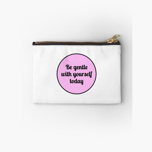 Item preview,  Be gentle with yourself today - pink designed and sold by Inspirationmotivation.