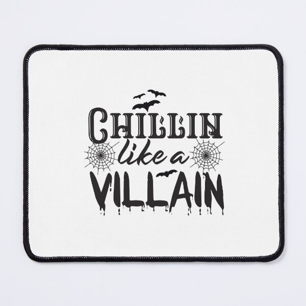 Item preview,    Chillin Like A Villain - With Bat And Spider webs designed and sold by ImagesDesigns.