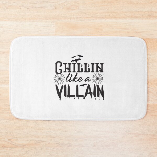 Item preview,    Chillin Like A Villain - With Bat And Spider webs designed and sold by ImagesDesigns.