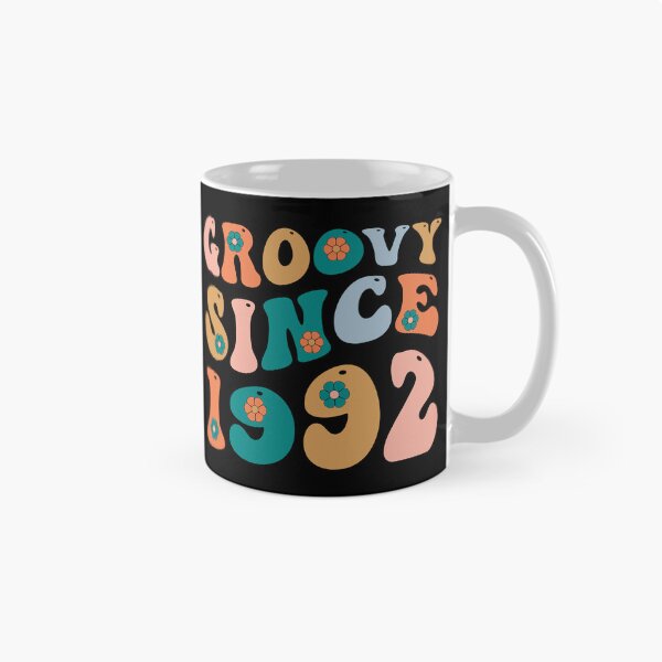 Item preview, Groovy Since 1992 | 30th Birthday | Retro Groovy Birthday designed and sold by AMINE  ★★★★★.