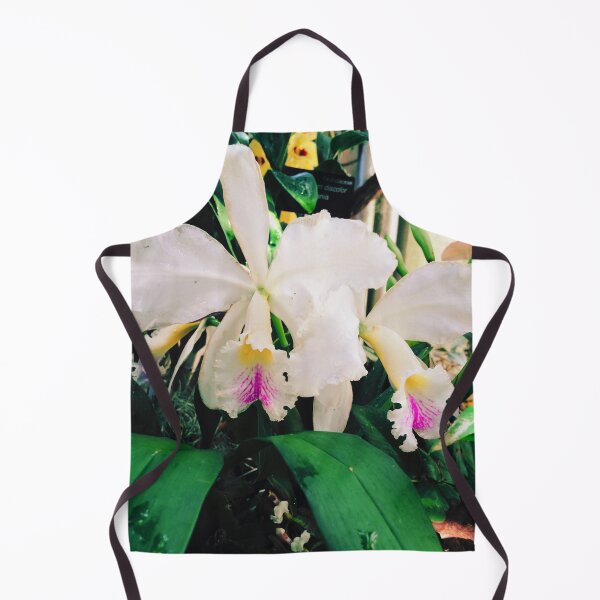 Item preview, White, Pink and Yellow Cattleya Orchid flower designed and sold by honeyandhive.