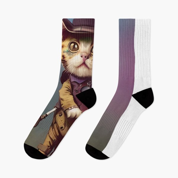 Item preview, Cute Steampunk Cat in Top Hat designed and sold by Eliteijr.
