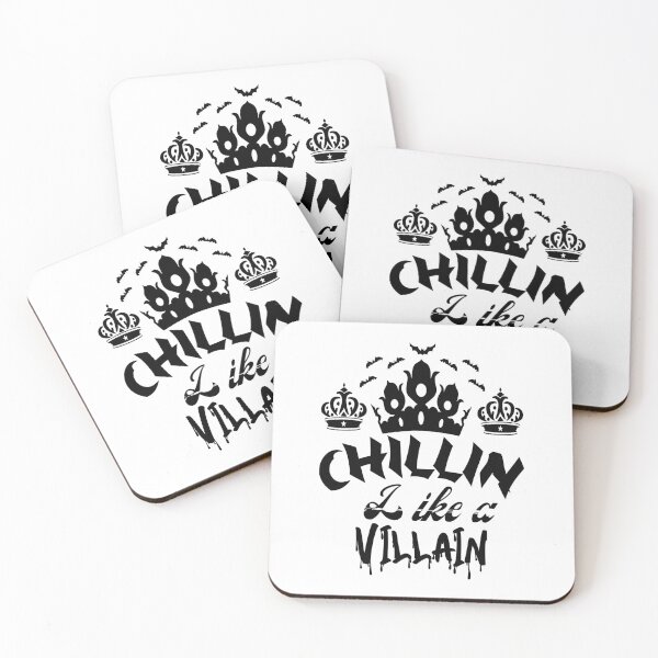 Item preview,  Chillin Like A Villain - With Bat And Crowns designed and sold by ImagesDesigns.