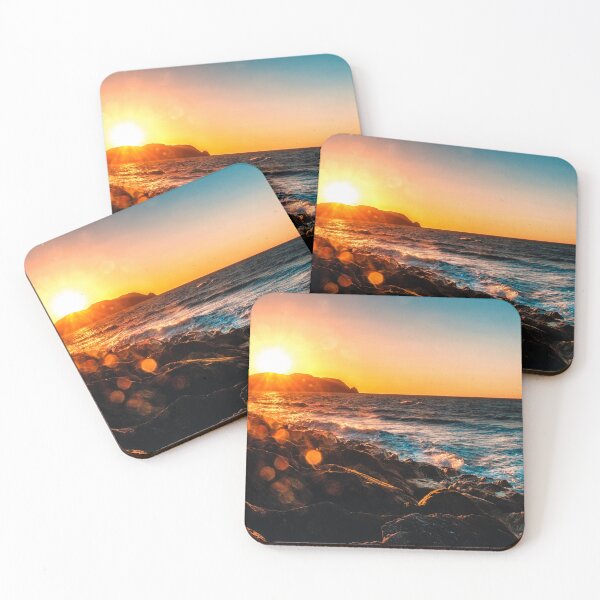 Item preview, BEAUTIFUL SUNSET OVER THE ROCKS designed and sold by MJ96-PRO.