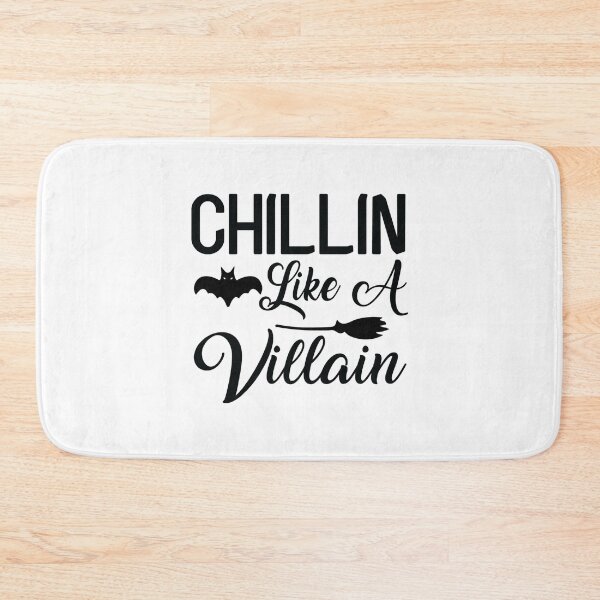 Item preview,   Chillin Like A Villain - With Bat And Broomstick  designed and sold by ImagesDesigns.