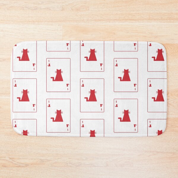 Item preview, Ace of cat playing card designed and sold by Amilaz.