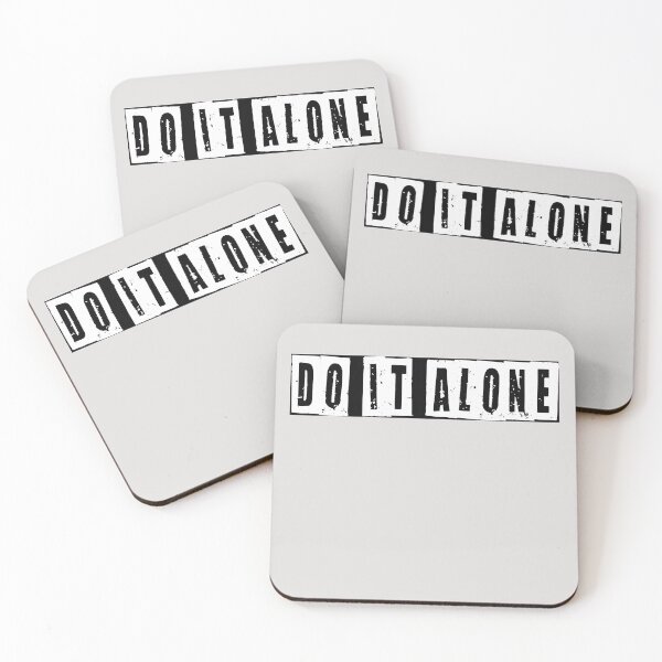 Item preview, Do It Alone  designed and sold by HiddenStar02.
