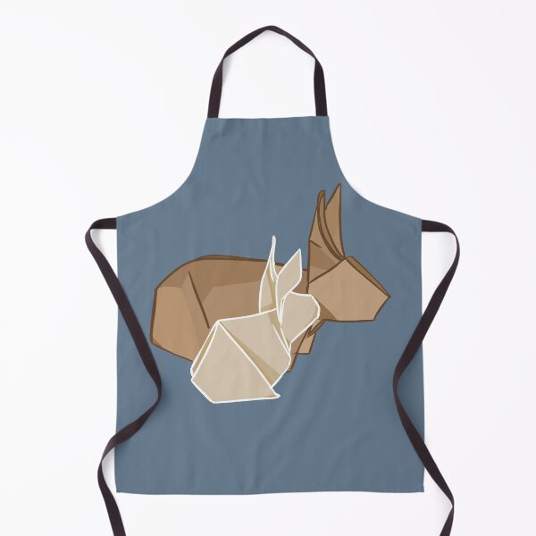 Item preview, Mom and Baby Rabbit _ Brown origami _ Bunniesmee designed and sold by bunniesmee.
