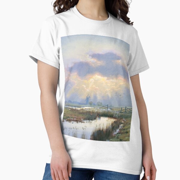 Late Afternoon at Halvergate Classic T-Shirt