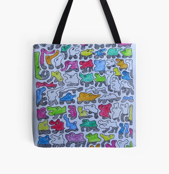 Amoeba. All Over Print Tote Bag