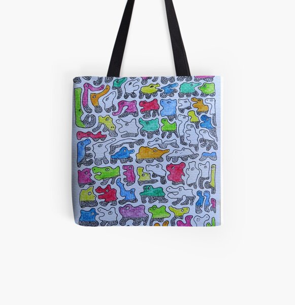 Amoeba. All Over Print Tote Bag
