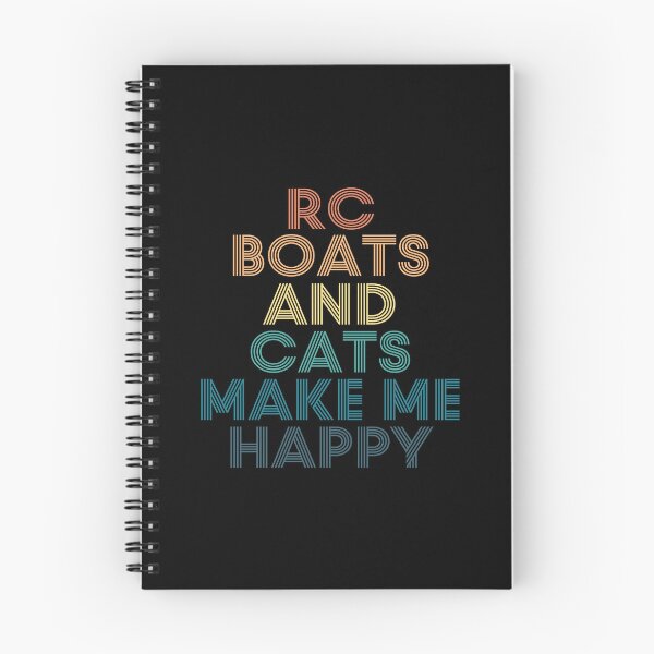 Item preview, RC Boats And Cats Make Me Happy designed and sold by kindxinn.