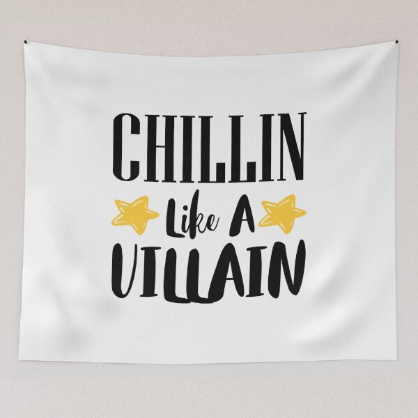 Item preview,  Chillin Like A Villain - With Stars designed and sold by ImagesDesigns.