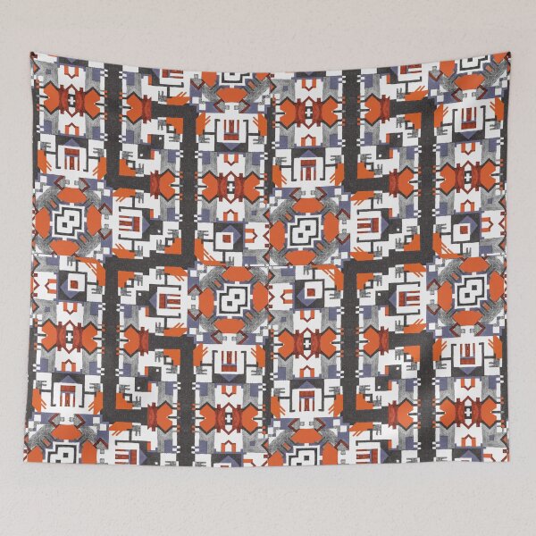 Item preview, Stencilled Look Art Deco Pattern by Jenny Meehan 9 designed and sold by Jenny Meehan Art Prints and Patterns  .