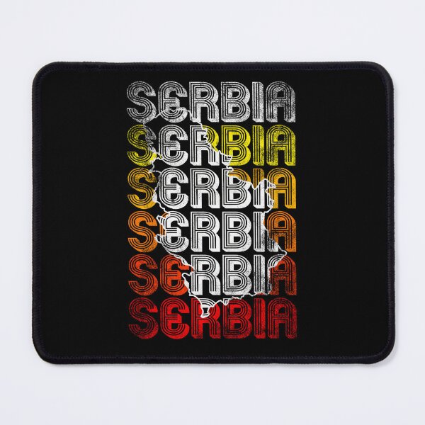 Item preview, Retro Serbia Map designed and sold by Mila1946.