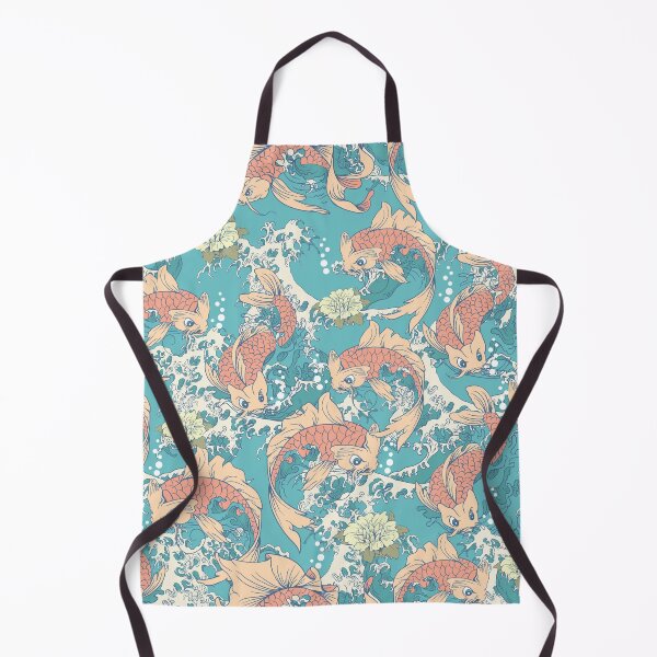 Item preview, Japanese Koi Fish Pattern in Vintage Style designed and sold by Nitram1990.