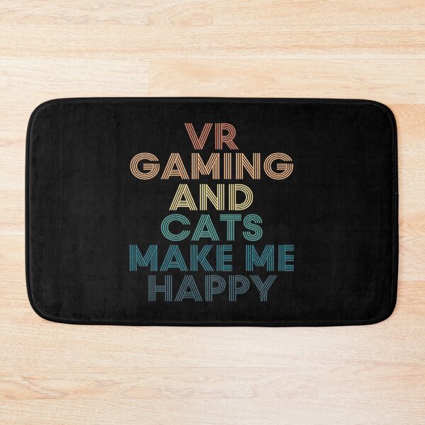 Item preview, Vr Gaming And Cats Make Me Happy designed and sold by kindxinn.