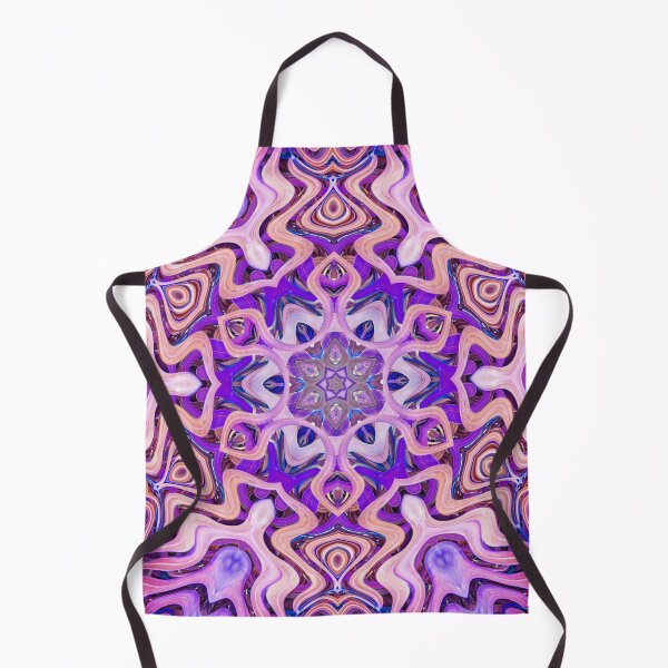 Item preview, Boho Vibes Abstract Mandala Maximalism Hippie Style Eclectic Mix of Purple Blue Pink Lilac 10 of 16 designed and sold by Beachy.