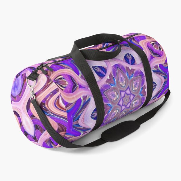 Item preview, Boho Vibes Abstract Mandala Maximalism Hippie Style Eclectic Mix of Purple Blue Pink Lilac 10 of 16 designed and sold by Beachy.