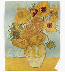 Vincent van Goghs Sonnenblumen Poster