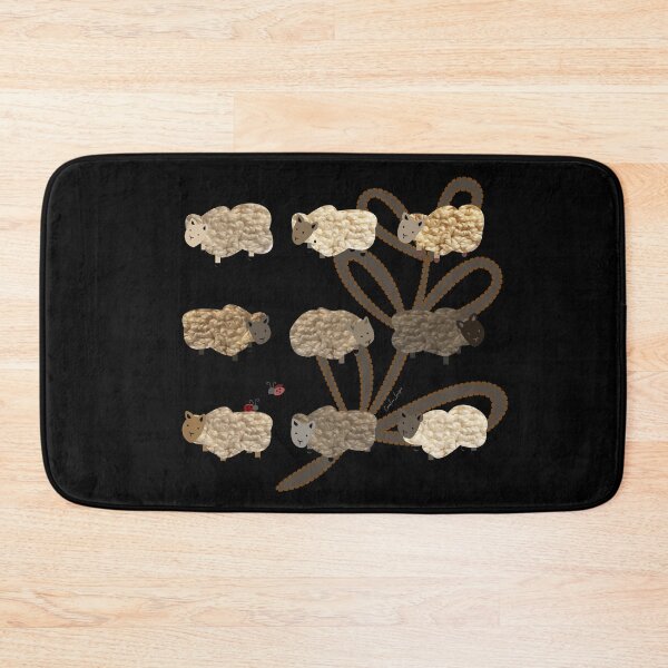 Item preview, Cute rustic sheep for eco friendly sustainable farming friends. Caroline Laursen original designed and sold by Caroline Laursen.