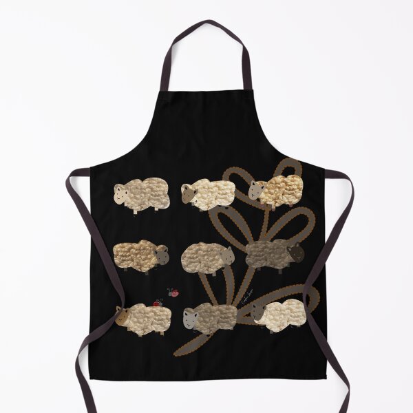 Item preview, Cute rustic sheep for eco friendly sustainable farming friends. Caroline Laursen original designed and sold by Caroline Laursen.