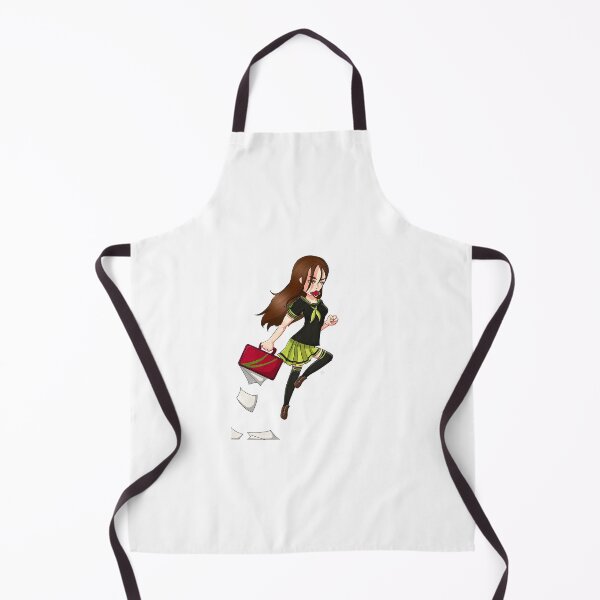 Item preview, Anime girl running with toast  designed and sold by RyuuSisters.
