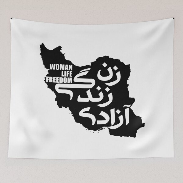 Item preview, Woman, Life, Freedom زن زندگی آزادی designed and sold by yoshra.