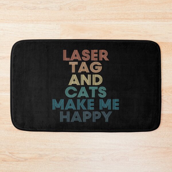 Item preview, Laser Tag And Cats Make Me Happy designed and sold by kindxinn.