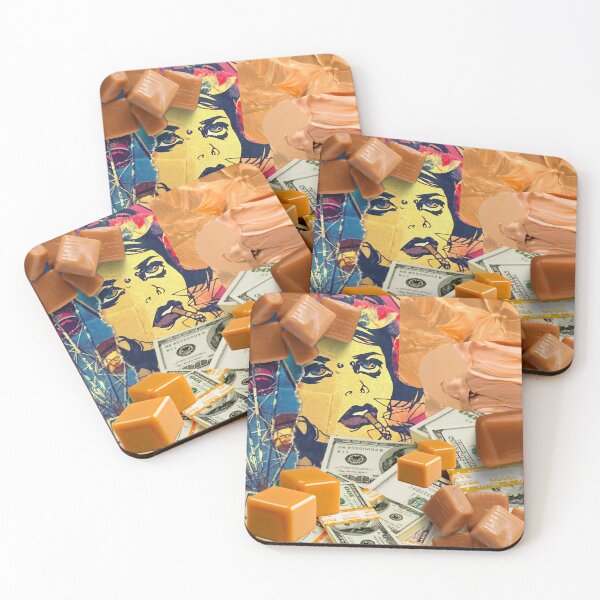 Item preview, CARAMEL COLLAGE designed and sold by Swooncake Press.