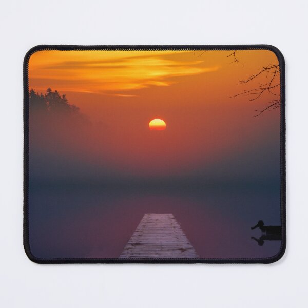 Item preview, SUNSET OVER THE LAKE designed and sold by MJ96-PRO.