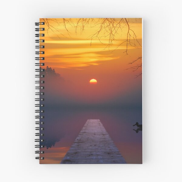 Item preview, SUNSET OVER THE LAKE designed and sold by MJ96-PRO.