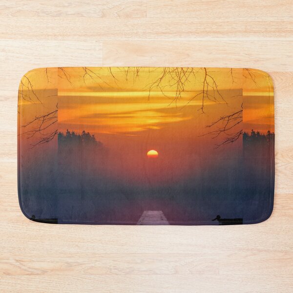 Item preview, SUNSET OVER THE LAKE designed and sold by MJ96-PRO.
