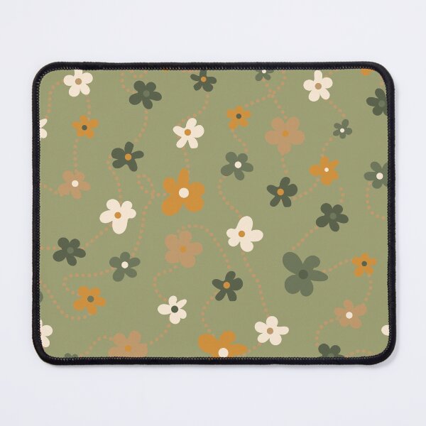 Item preview, Simple Flower Pattern (Fall Colors/Sage Green) designed and sold by vron615.
