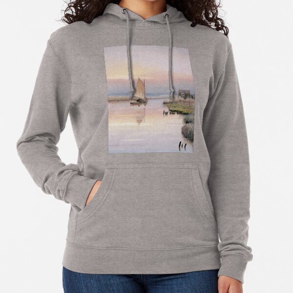 Early Spring at the Eel Sett Lightweight Hoodie