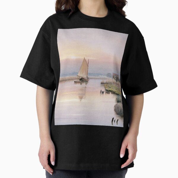 Early Spring at the Eel Sett Oversized T-Shirt