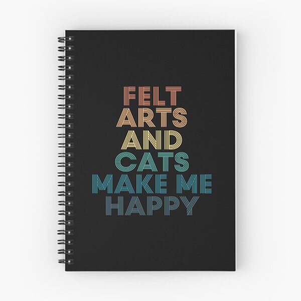 Item preview, Felt Arts And Cats Make Me Happy designed and sold by kindxinn.