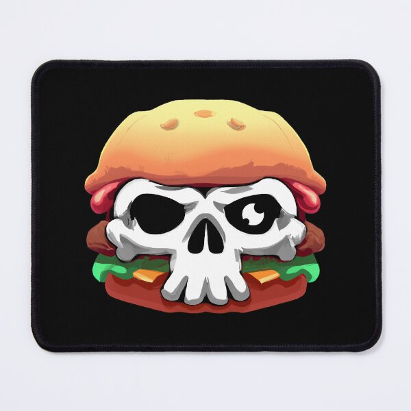 Item preview, Skull Burger with Cheese designed and sold by onsightdigital.